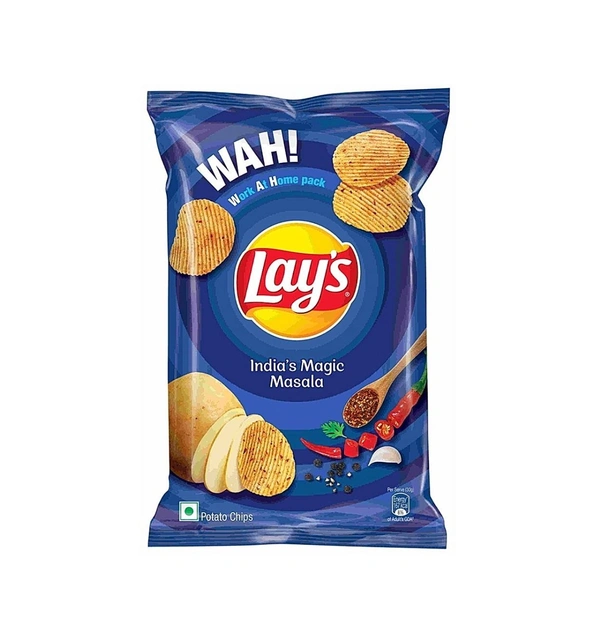 Lays Potato Chips India's Magic Masala  - 82 Gm