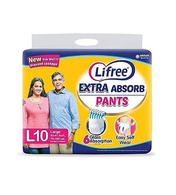 Lifree Diaper Pants Adult - L - 10 U