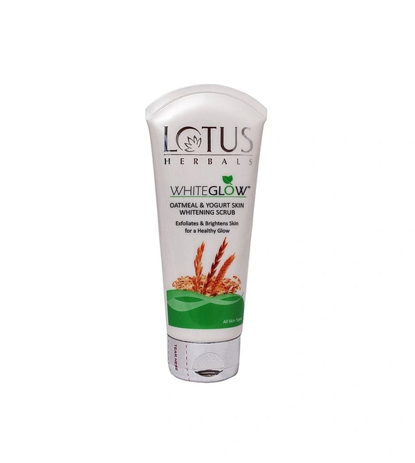 Lotus Scrub Skin Whitening Oatmeal & Yogurt 100 gm - 