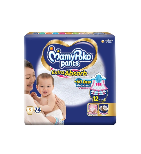 Mamypoko Pants Extra Absorb - S - 74 U
