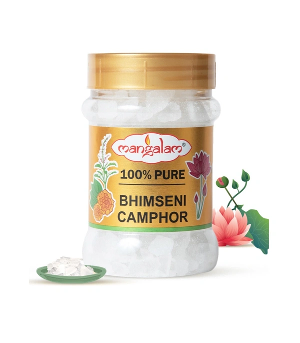 Mangalam Camphor Bhimseni - 100 Gm