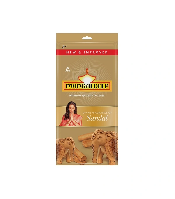 Mangaldeep Agarbatti 125 Gm - Sandalwood