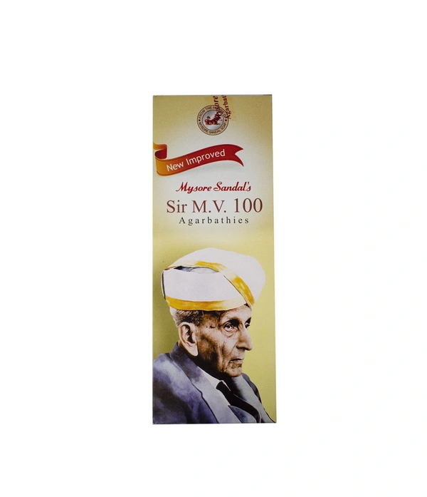 Mysore Sandal Agarbatti Sir M. V.  - 100 Unit