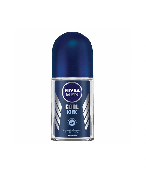 Nivea Deodorant Rollon Cool Kick Men 50 Ml - 