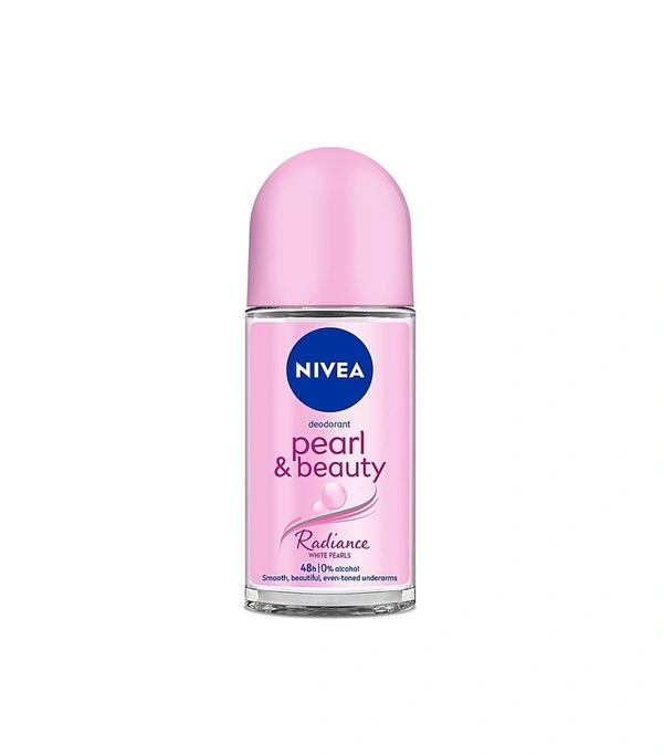 Nivea Deodorant Rollon Pearl And Beauty Radiance 50 Ml - 