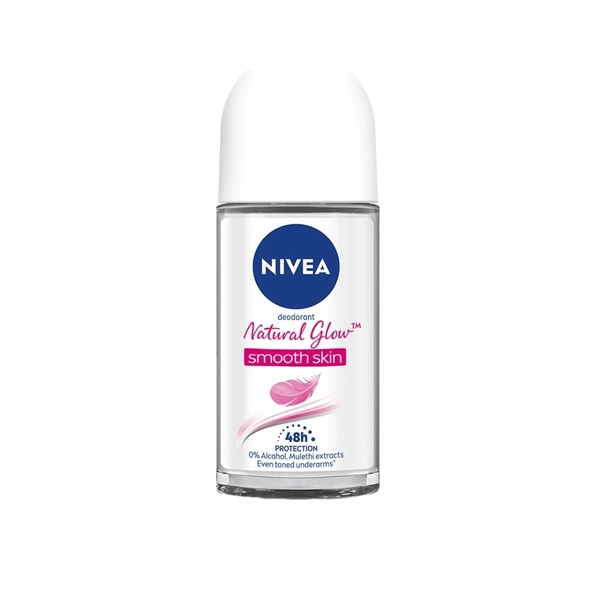 Nivea Deodorant Rollon Smooth Skin 50 Ml - 