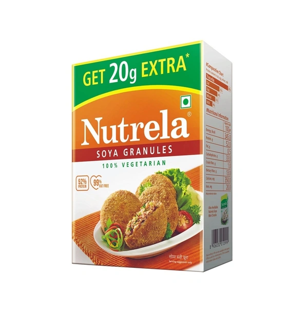Nutrela Soya Granules 200 Gm - 