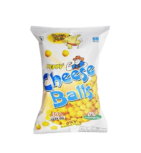 Peppy Cheese Balls 55 Gm