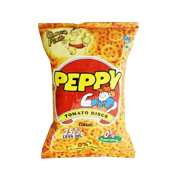 Peppy Tomato Discs 55 Gm