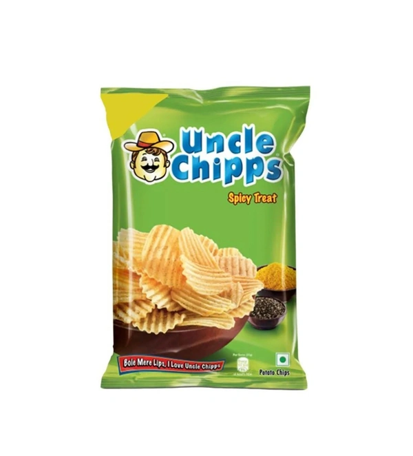 Uncle Chipps Uncle Potato Chipps Spicy Treat 80 Gm 