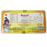 Amul Butter School Pack 100 Gm (10 Ppack) - 