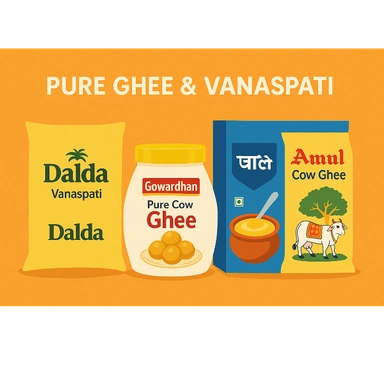Pure Ghee & Vanaspati Ghee