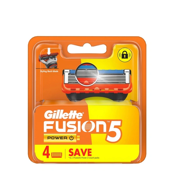 Gillette Cartridges Fusion5 - 4 cart - 