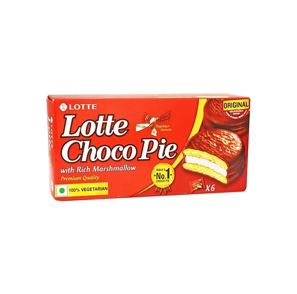 Lotte Choco Pie - 168 Gm