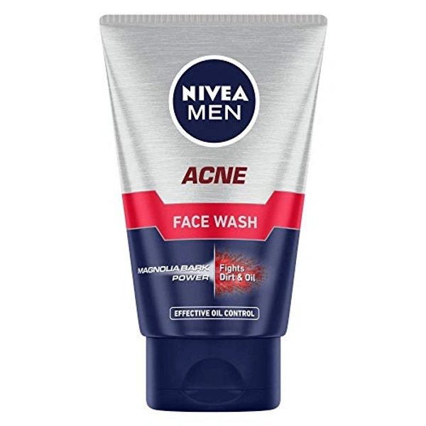 Nivea  Face Wash Men Acne 100 Gm - 