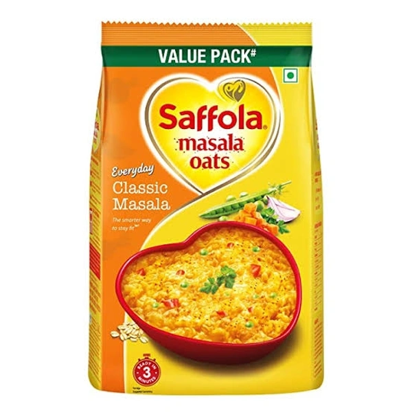 Saffola Masala Oats  Classic 500 Gm - 