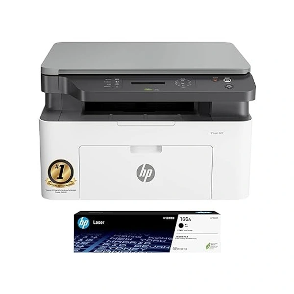 LASERJET- HP Monochrome Laser Printers MFP 1188A, Print, Copy, Scan, Hi-Speed Wired, USB 2.0,Up to 21 Ppm,150-Sheet Input Tray,100-Sheet Output Tray,10,000-Page Duty Cycle, 1-Year Warranty, Black&White,