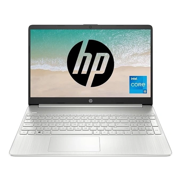 CORE I5- 12TH GEN- HP Laptop 15s, 12th Gen Intel Core i5-1235U, 15.6-inch (39.6 cm), FHD, 16GB DDR4, 512GB SSD, Intel Iris Xe Graphics, Backlit KB,MSO,Thin & Light, Dual Speakers (Win 11, Silver, 1.69 kg), fq5330TU