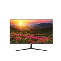 SIZE- 24"- FINGERS The Big Picture LED Monitor [23.8 (60.47 cm) FHD (1920x1080 px) Ultra-Slim & Frameless 16.7 m Colours Wall Mountable VGA, HDMI & Audio Out Ports - (Satin-2400, Black)
