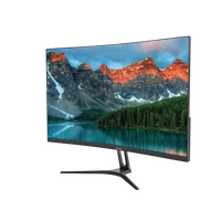 SIZE- 24" CURVED- FINGERS Satin-Curve-2421 Curved LED Monitor (23.81, 60 cm) with 1920 x x1080 FHD Resolution, Ultra-Slim Design, VGA + HDMI + VGA Output, Wall mountable, 100 Hz Refresh Rate, 250 nits Brightness