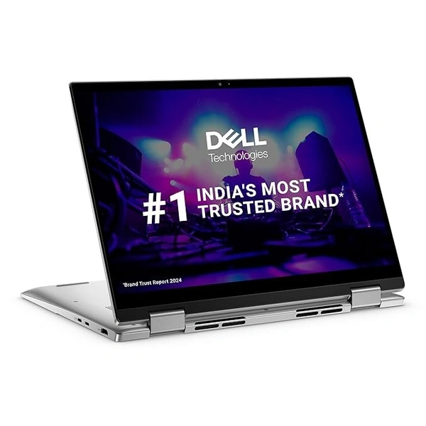 CORE I3- 13TH GEN- Dell Inspiron 7430 2in1 Laptop, Intel Core i3-1315U Proc, 8GB, 512GB SSD, 14.0" (35.56cm) FHD+ Touch, Active Pen, Win 11 + MSO'21, 15 Months McAfee, Backlit KB + FPR, Silver, 1.58kg - 