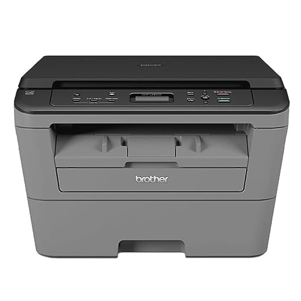 LASERJET- Brother DCP-L2520D Automatic Duplex Laser Printer with 30 Pages Per Minute Print Speed, Multifunction (Print Scan Copy), 2 in 1 (ID) Copy Button, LCD Display, 32 MB Memory, 250 Sheet Paper Tray, USB