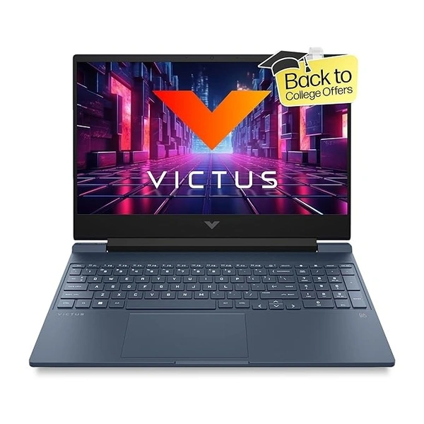 RYZEN- GAMING- HP Victus Gaming Laptop,Windows 11 Home,AMD Ryzen 5 5600H,4Gb RTX 3050 Gpu,15.6-Inch (39.6 Cm),Fhd,IPS,144Hz,16Gb Ddr4,512Gb Ssd,Backlit Kb,B&O,9Ms Response Time,Dual Speakers (Blue,2.37 Kg),Fb0106Ax