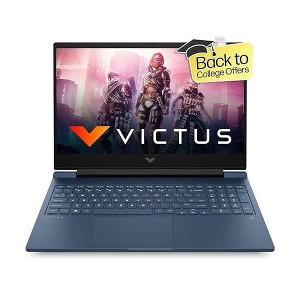 RYZEN- GAMING- HP Victus Windows 11 Home Gaming Laptop,Amd Ryzen 7 7840Hs Ai Powered,6Gb Rtx 3050 Gpu,16.1-Inch (40.9 Cm),95W Tgp,Fhd,IPS,144Hz,16Gb Ddr5,1Tb Ssd,Rgb Backlit Kb,B&O (Mso,Blue,2.29 Kg),S0089Ax