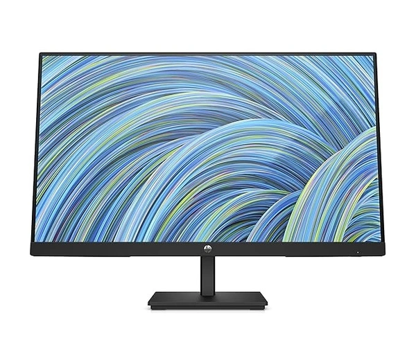 SIZE- 24"- HP V24V G5 Fhd LED Monitor,23.8 Inch(60.5Cm) Fhd LED Monitor Anti-Glare,Low Blue Light 3-Sided Micro-Edge Tuv Certified LED Monitor,75Hz,AMD Free Sync with 1Xvga,1Xhdmi 1.4 Ports,250 Nits(Black)