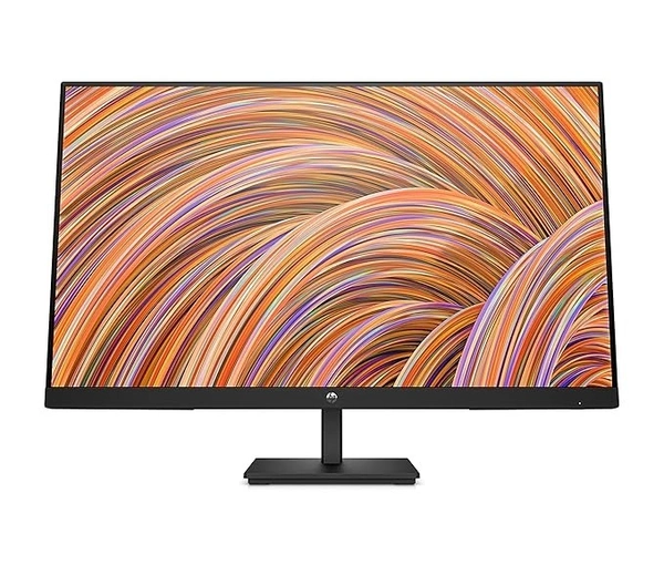 SIZE- 27"- HP V27I G5 Fhd LED Monitor, 27 Inch(68.6 Cm) 3-Sided Micro-Edge Anti-Glare Low Blue Light, Flicker Free, 5 Ms Response Time, Isp Panel(Black)