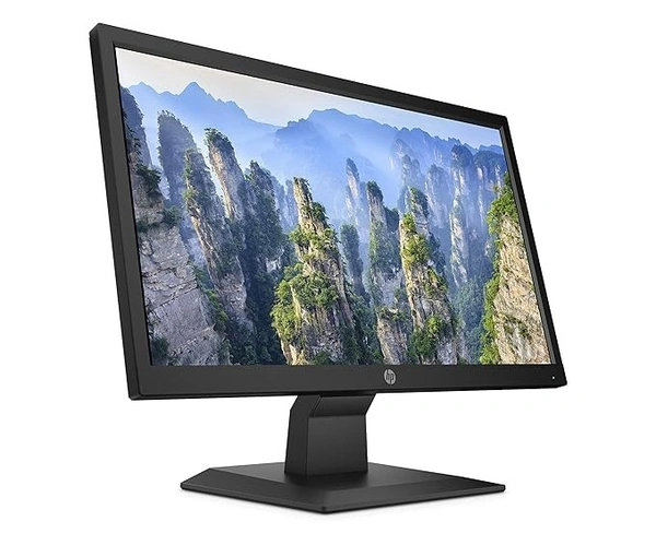 SIZE- 20"- HP V20 19.5 inch(49.53 cm) Monitor HD+1600 x 900 Pixels Anti-Glare; Low Blue Light Mode, HDMI; VGA, 5ms Response time,VESA Mount, 2.81kg (1H848AA)