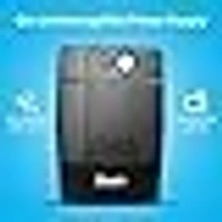 UPS- REGULAR- Foxin UPS 600va 360W with LED Indicator, UPS for PC | Laptops | Gaming Computers | WiFi Routers & More | BIS Approved 
