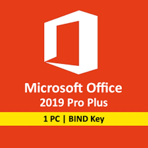 MS-OFFICE- Office Professional Plus 2019 BIND Key 1 PC Lifetime