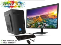 NEW PC SET OFFER-3 - INTEL CORE I3- PC SET With 19" LED HD Monitor + Multimedia USB Keyboard & Mouse@ 14999 Only ( Limited Offer )