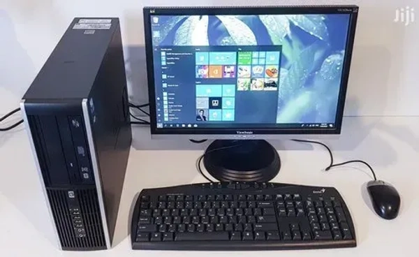 CORE I5- 2ND GEN- BRANDED SET- (Renewed) HP Elite 8200 Desktop( Core i5/4 GB/500GB/Windows 10 Home) with 17-inch monitor (43.18 cm) , Black
