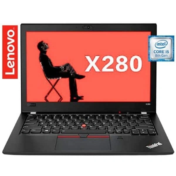 CORE I5- 8TH GEN- Lenovo ThinkPad X280 Intel Core i5 8th Gen 12.5-inch Full HD Thin and Light Laptop (8 GB RAM/ 256 GB SSD/Windows 10 Professional/Black/ 1.16 Kg),