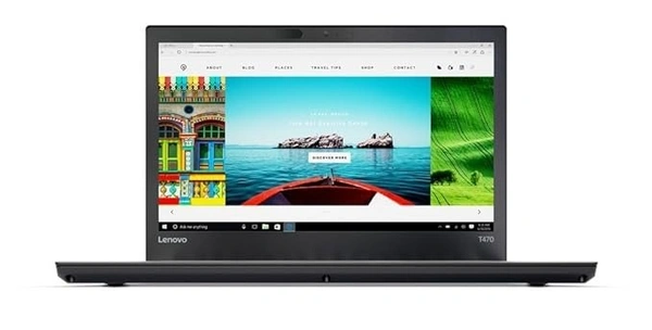 CORE I7- 6TH GEN-  (Renewed) Lenovo Intel Core i7-6600U 14-Inch (35.56 cms) 1920X1080 Laptop (8 GB/256 GB SSD/Windows/MS Office Pro /Intel HD Graphics 4400/Black/1.70 kg), Thinkpad T470