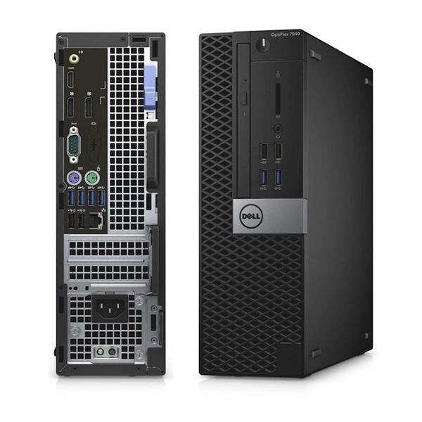 Core I5/ 6th Gen/  (Refurbished) Dell Intel  Core i5 Desktop/ Windows 10 Pro+MS Office Preloaded /IntelHD Graphics,Black)HDMI Port/ DIsplay Port/ USB 3.0/  DELL Optiplex 7040- Business Series CPU