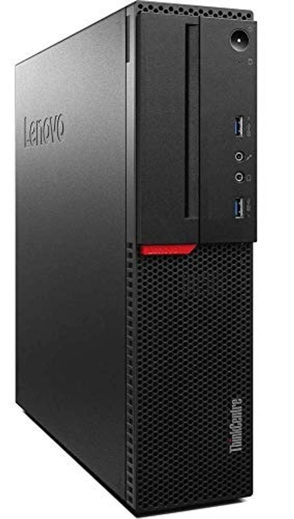 CORE I5- 6TH GEN- (Refurbished) Lenovo ThinkCentre M700 Desktop (6th Gen Core i5- 8 GB / 500 GB HDD / Windows MS Office Intel HD Graphics), Black.