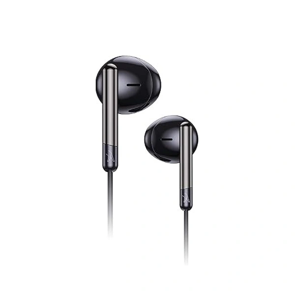 EARSET- FINGERS Dr. Cool Wired Earphones (Ear-shaped Dual Tone Earbuds | Golden L Pin Connector)- 1 Year Warrenty