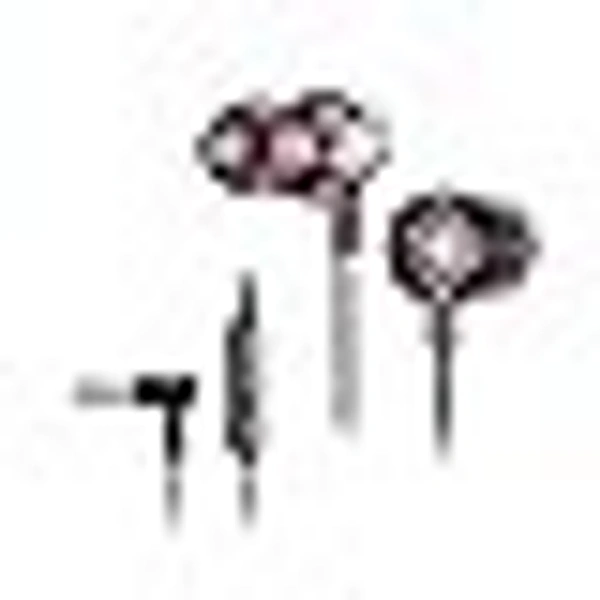EARSET- FINGERS Beautific2 Wired in-ear Earphones with built-in Mic, 10 mm Neodymium driver, 3.5 mm L-pin connector (Burgundy)