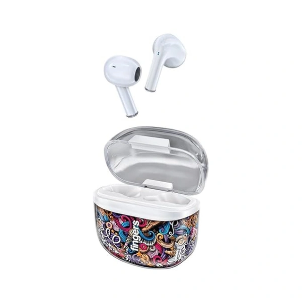 EARBUDS- FINGERS Melo-Mania in-Ear True Wireless Earbuds [25 Hours Playback | Built-in Mic with SNC™ (Surround Noise Cancellation) | IPX4 Sweat Proof | Type-C Fast Charging]