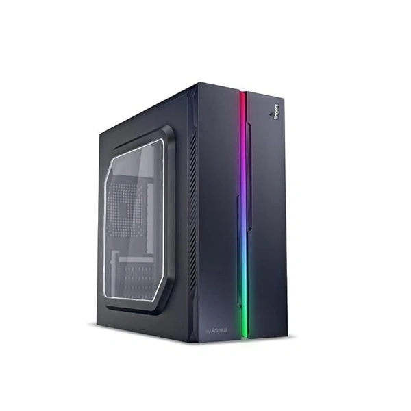 CABINET- RGB- FINGERS RGB-Admiral Polycarbonate Computer Case - Black