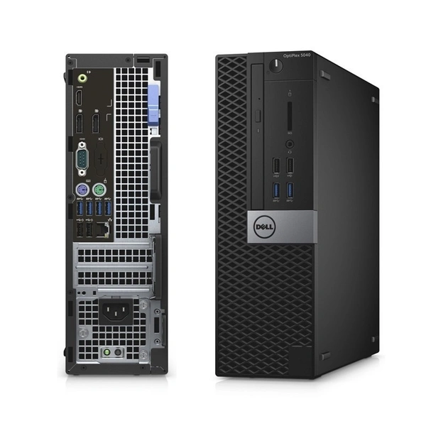 CORE I5- 6TH GEN- (Refurbished) Dell Intel 6th- Gen Core i5 Desktop (4 GB RAM/ 500 GB HDD/Windows 10 Pro/MS Office/Intel Integrated Graphics,Black)  DELL Optiplex 5040- 1 Year Warrenty