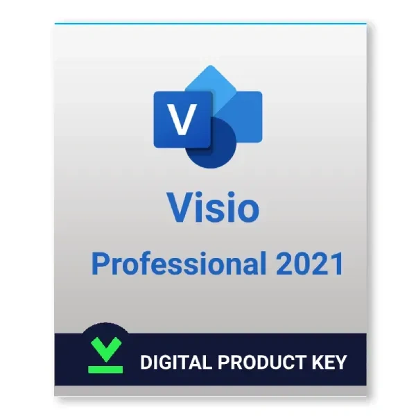SOFTS- Visio Professional 2021 1 PC Lifetime Valid Online Activation Key
