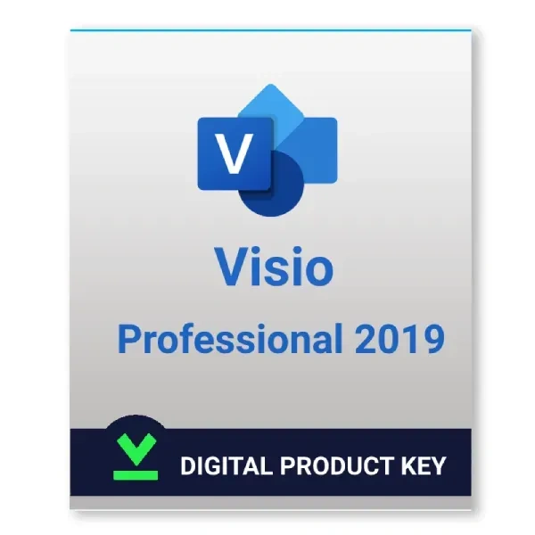 SOFTS- Visio Professional 2019 1 PC Lifetime Valid Online Activation Key