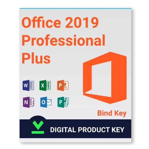 MS-OFFICE- Office Professional Plus 2019 BIND Key 1 PC Lifetime