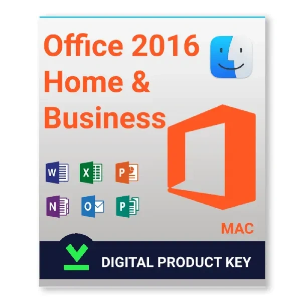 MS-OFFICE- Office Home & Business 2016 For Mac 1 User Lifetime