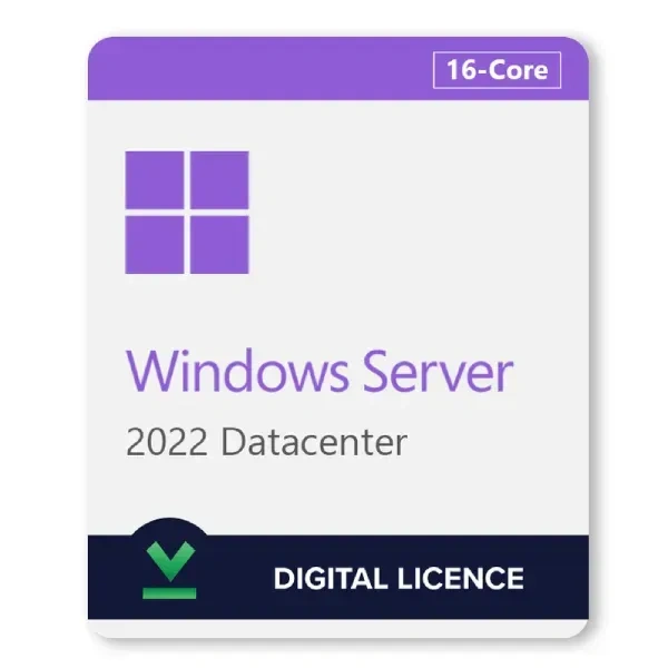 WINDOWS- Microsoft Windows Server 2022 Datacenter 16-Core