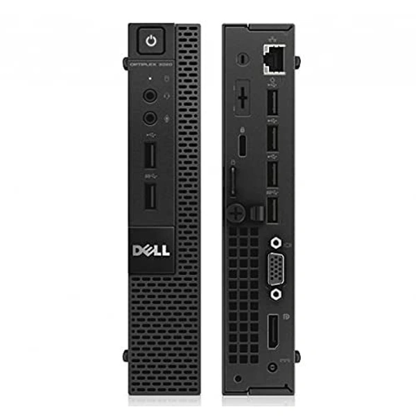 CORE I7- 4TH GEN- TINY- (Refurbished) Dell Optiplex 3020 Mini PC (Intel Core I5- 4th gen, 4 GB RAM, 128 GB SSD, Windows 10 Pro, MS Office, HD Graphics, USB, Ethernet,VGA), Black